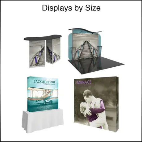 Displays by Size Orbus Displays