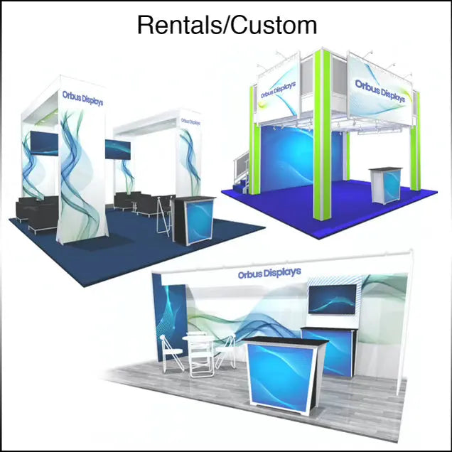 Rental-Custom Orbus Displays