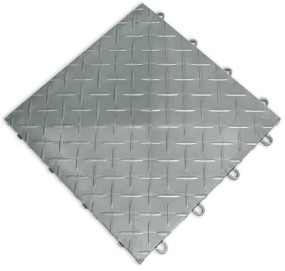 Interlocking Plastic Floor Tiles (Diamond and Coin Patterns) - Godfrey Group